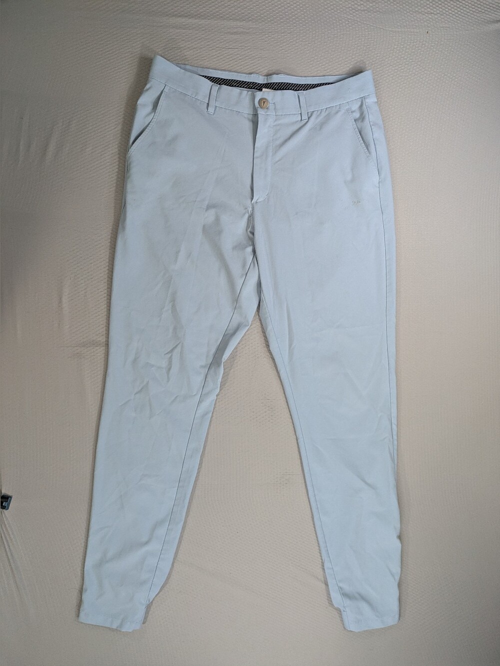 Primo Pants Mens Size 33 Tall Golf Jogger Performance Tapered Stretch Ankle Zip